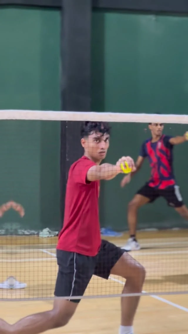 Badminton court movement