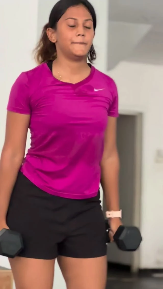Ashanthi Seneviratne in training